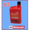 Motorcraft 3 Qt. Genuine FORD Auto. Trans. & Power Steer Fluid Motorcraft XT5QMC MERCON V