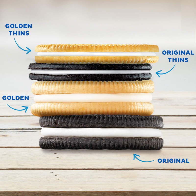 OREO Golden Sandwich Cookies, 14.3 oz