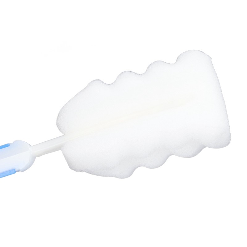 50pcs Bottle Sponge Brush Long Handle Cup Cleaning Sponge Brush