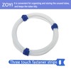 PTFE Tube Kit, 2.5mm ID×4mm OD, 5M/16.4ft, Compatible with Bambu