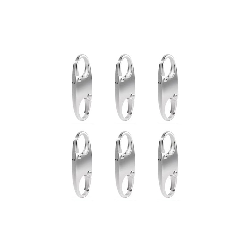 6Pcs Zipper Locks,Zipper Lock Clips,Theft Deterrent Detachable Zipper Clips Suitcase