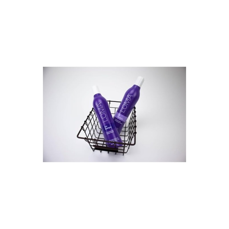 Loma Hair Care Violet Shampoo, Vanilla Bean/Blood Orange, 12 fl.