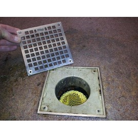 2" Reusable Mesh Strainer for Floor drains - Drain-Net Drain Socks for Commercial drains