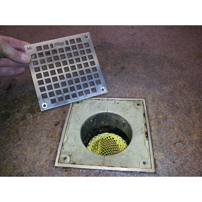 2" Reusable Mesh Strainer for Floor drains - Drain-Net Drain