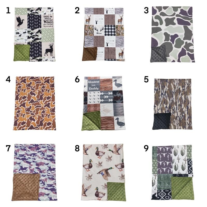 Cozy Camo Mallard Duck Kids Blanket (29x43in) – Softness They’ll