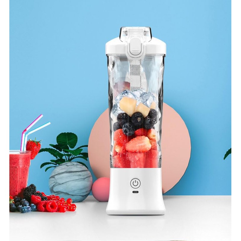 Portable Blender, 23oz Personal Blender for Shakes and Smoothies, Mini