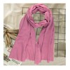 Canxiaoba Women's Cotton Scarves Lady Light Soft Fashion Solid Scarf