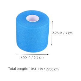 Sosoport 3 Rolls Skin Friendly Sports Tape for Joint Protection Breathable Bandage Wraps for Wrists Ankles Knees Convenient Pre Wrapped Damping Tape