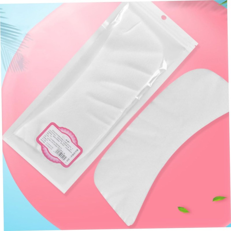 MERRYHAPY 300piezas Máscaras De Cuello De Seda Para Hidratante Antienvejecimiento