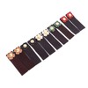 10 Set Leather Snap Buckles Leather Tab Closure Leather Button