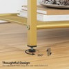 HOOBRO Side Table with Charging Station, End Table with USB