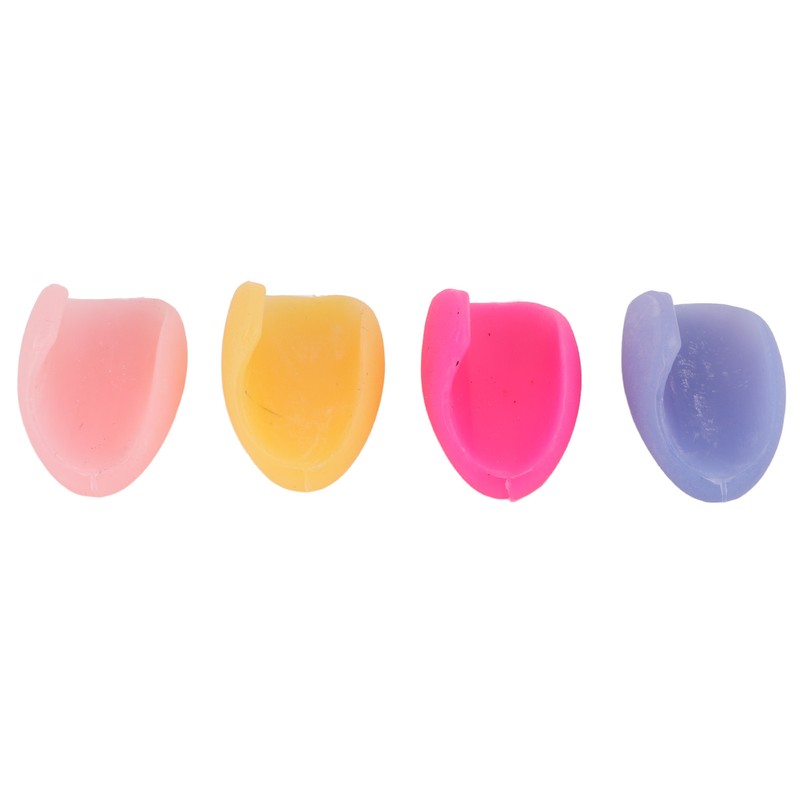 4Pcs Flute Thumb Rest Cushion Silicone Soft Non Toxic Finger