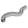 Lambro 60633 Semi-Rigid Aluminum Dryer Ducting, 4 inch x 8