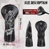 Craftsman Golf Skull Driver Headcover Fits up to 460cc Head