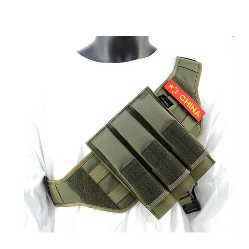 Hdlsina Tactical MOLLE Chest Platform Universal Chest Mounting Harness Adjustable