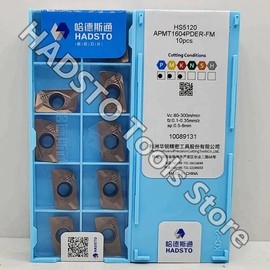 APMT1135PDER-FM HS5120/APMT1604PDER-FM HS5120 APMT1604 APMT1135 APMT HADSTO 초경 인서트 스테인레스 APMT1135PDER-FM HS5120/APMT1604PDER-FM HS5120 APMT1604 APMT1135 APMT HADSTO Ultra-Fine Insert Stainless [01 HS5120]