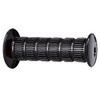キジマ(Kijima) バイクパーツ グリップ DT-1タイプ ラバー製 124mm φ22.2mm 非貫通タイプ 汎用 ブラック