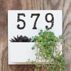 STCREE Cast Iron House Numbers 14.5cm Mailbox Numbers Address Numbers