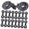 ORFOFE 100pcs Sun Protection Net Buckle Clips for Garden Netting