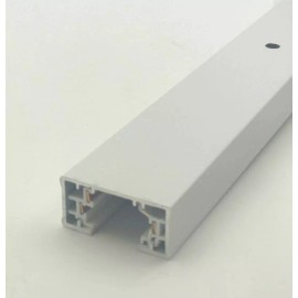 METRO Lighting 12 Pack,120V 2 Foot H Track With Mounting Hardware, Single Circuit,  Matte White