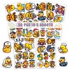WESILY Pack 50 PCS Duck Kawaii Stickers Cute Cartoon Animal