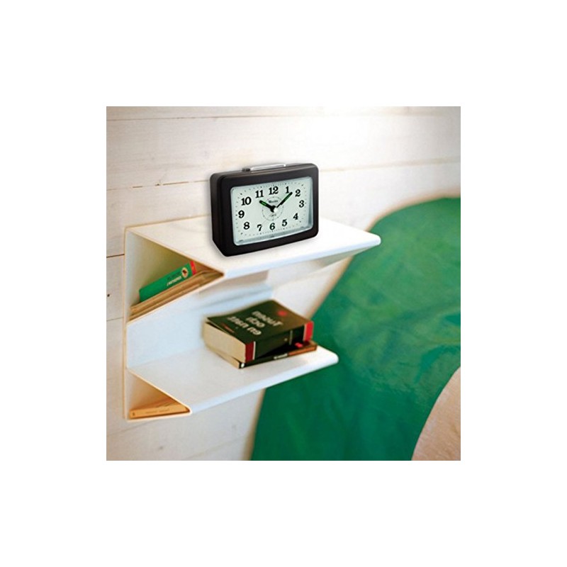 Westclox Clock Alarm Quartz Bell Analog 47550