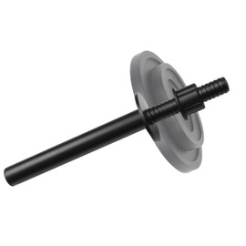 LoGest Wrist Strengthener, Forearm Exerciser - Option of Standard Plate 1 Inch or Olympic Plate 2 Inch With a Collar Hand Developer Arm Grip Workout Strength Trainer for Starter and Pro - Workout Equipment Home Gym Forearm Strengthener (Black - 1 Inch Standard Plate)