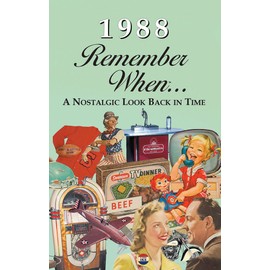 1988 REMEMBER WHEN CELEBRATION KARDLET: Birthdays, Anniversaries, Reunions, Homecomings, Client & Corporate Gifts