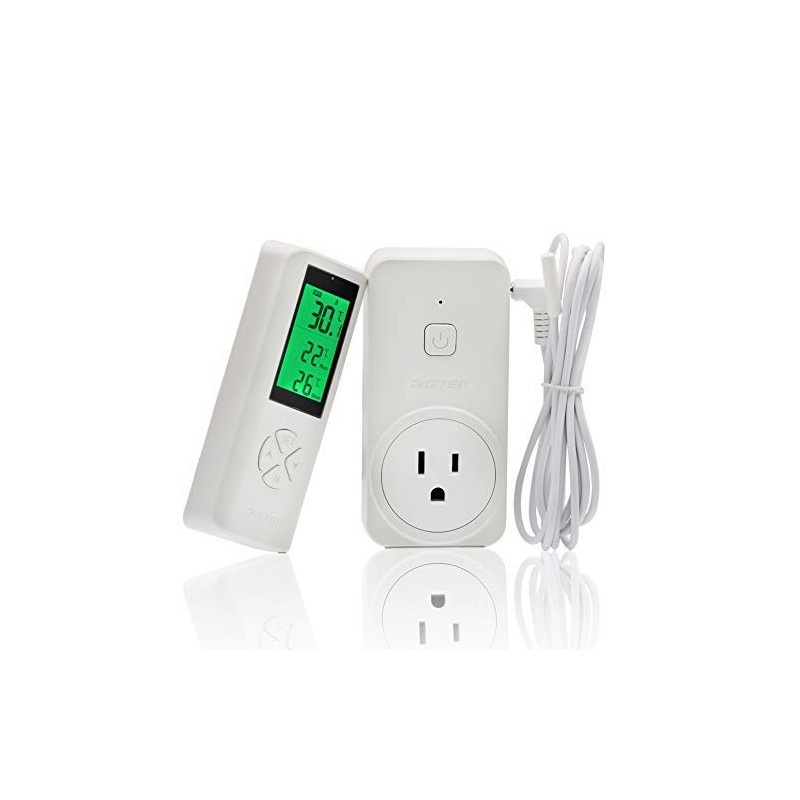 SENSTREE Wireless Thermostat Outlet, Temperature Control Outlet Heating and Cooling