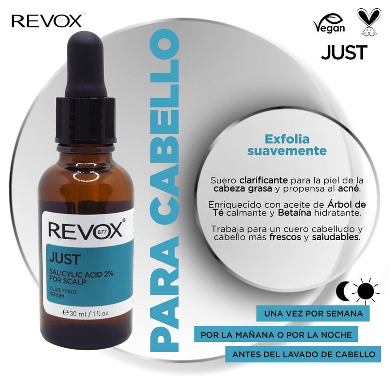 REVOX JUST salicylic acid 2% for scalp 30 ml