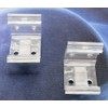 Cutelec 2pcs Clear Plastic Bracket Hidden Mounting Bracket Clips for