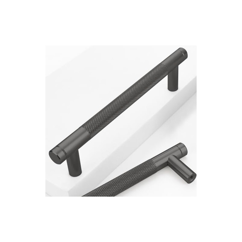 Ntresbonne 2 Pack 5 Inch 128 mm Black Barrel Cabinet