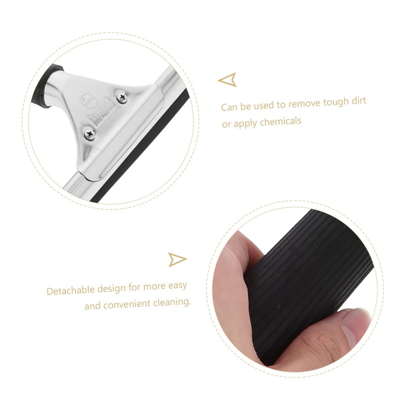 Ipetboom Washing Squeegee Head Replacement Detachable Sleeve Window Cleaning Tool