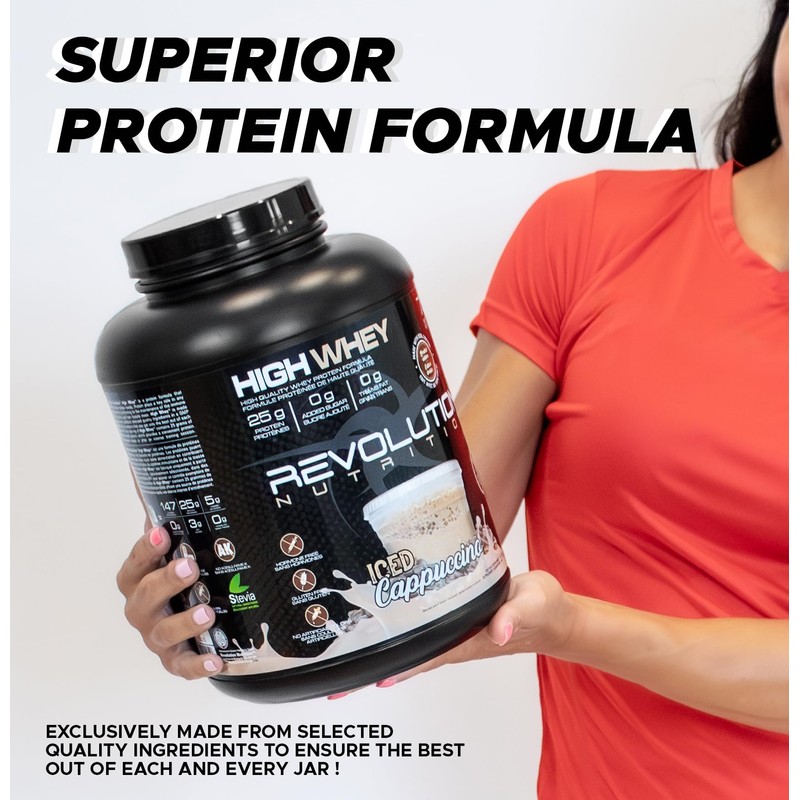 Revolution Nutrition Revolution Nutrition, High Whey, Protein Powder, Whey Isolate,