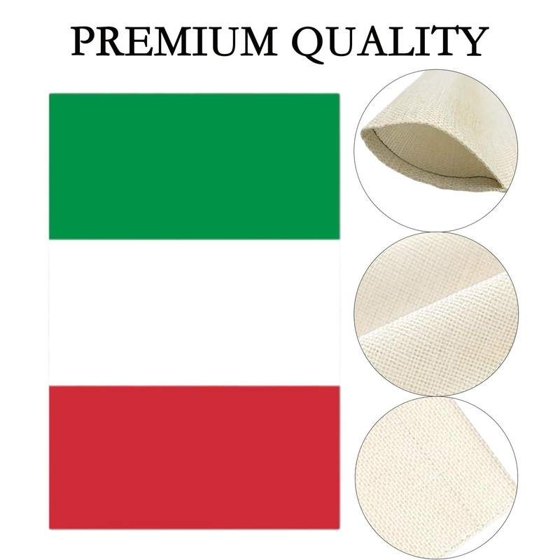 Italian Flag Small Mini Italy Garden Flags 12x18 Double Sided