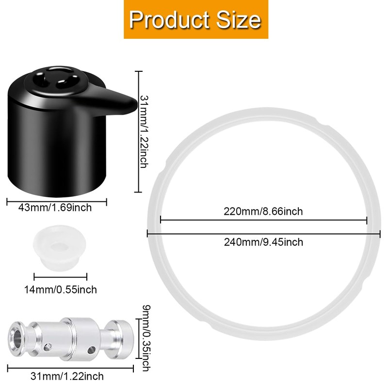 EATBALE Instant Pot Duo 5 Replacement Parts 6 Quart (5/6QT)