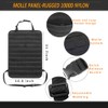 Molle Seat Back Organizer, Tactical Car Seat Organizer with Pouches,