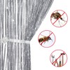 Sinmoe 2 Pieces Glitter String Curtain Panels Cotton String Curtain