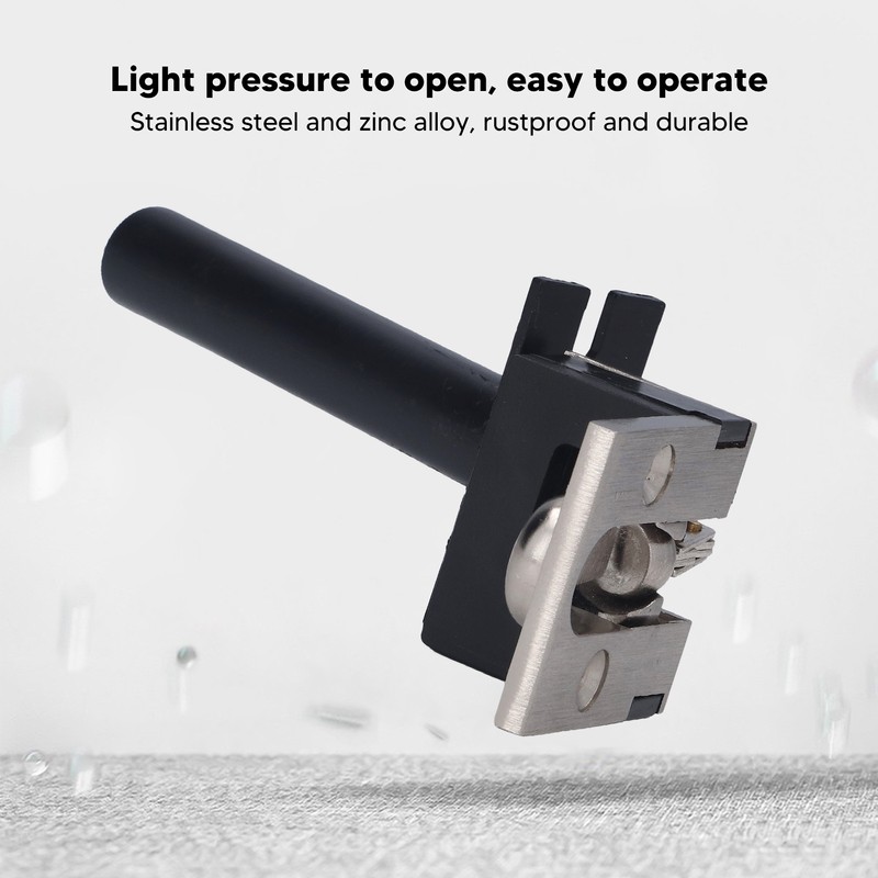 Concealed Zinc Alloy Anti Theft Buckle Door Lock Latch Chain