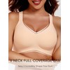 Gailife Wireless Smooth Bras for Women No Underwire V Neck