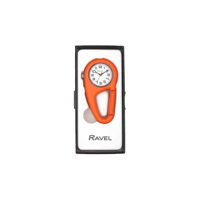 Ravel - Belt Clip Caribiner Quartz Watch - Analog Quartz