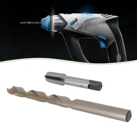 YINETTECH Tap Set 1/8-27 NPT Tap 8.3 mm HSS High Speed Steel for Metal Plastic Wood 1/8 Inch NPT Holes Drilling