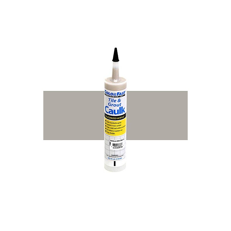 TEC Color Matched Caulk by Colorfast (Unsanded) (908 Dove Gray)