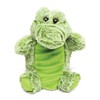 DolliBu Alligator Plush Hand Puppet For Kids - Soft Plush