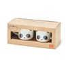 LEGAMI Espressotassen, Mehrfarbig, 5,5 x 5,5 x 5 cm Panda 5.5x5.5x5 cm Mehrfarbig,