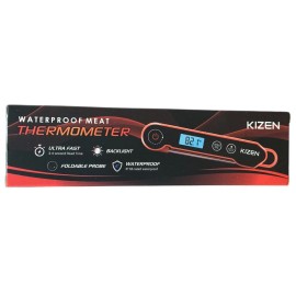 Kizen Digital Waterproof Instant Read Meat Thermometer IP66