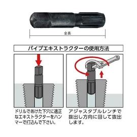 Rigid Pipe Extractor, Single Item NO85