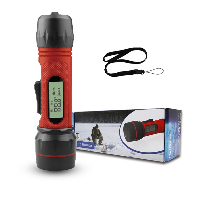 Portable Sonar Fish Finder Waterproof Wireless Depth Finder Ice Fish