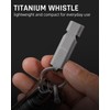 TISUR Loud Emergency Whistles,130db+ Lifeguard Safety Whistle Keychain for Surviva