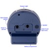 Tinload 4.3" No Ticking Analog Alarm Clock,Silent Readable for Seniors,Easy